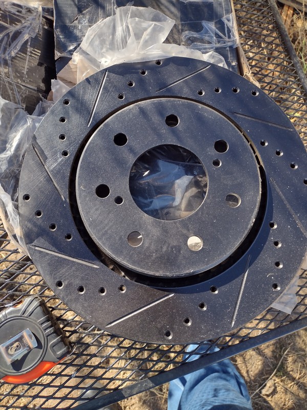 Dynamic Friction Drilled,Slotted Rotor L4WD DFC 633-54219R 10-14 Ford F-150 gallery