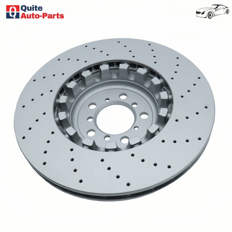 Front Left & Right Brake Rotor Set Fits 2015-2020 BMW F80 F82 F87 M2 M3 M4 gallery