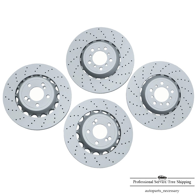 Rear Front Left And Right Brake Disc Rotor For 15-20 BMW F87 F80 F82 M3 M4 US