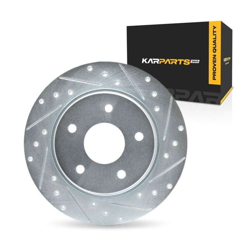 For Ram C/V 2012-2015 Brake Rotor | Silver | 11.8mm. / 0.46in. Nominal Thickness