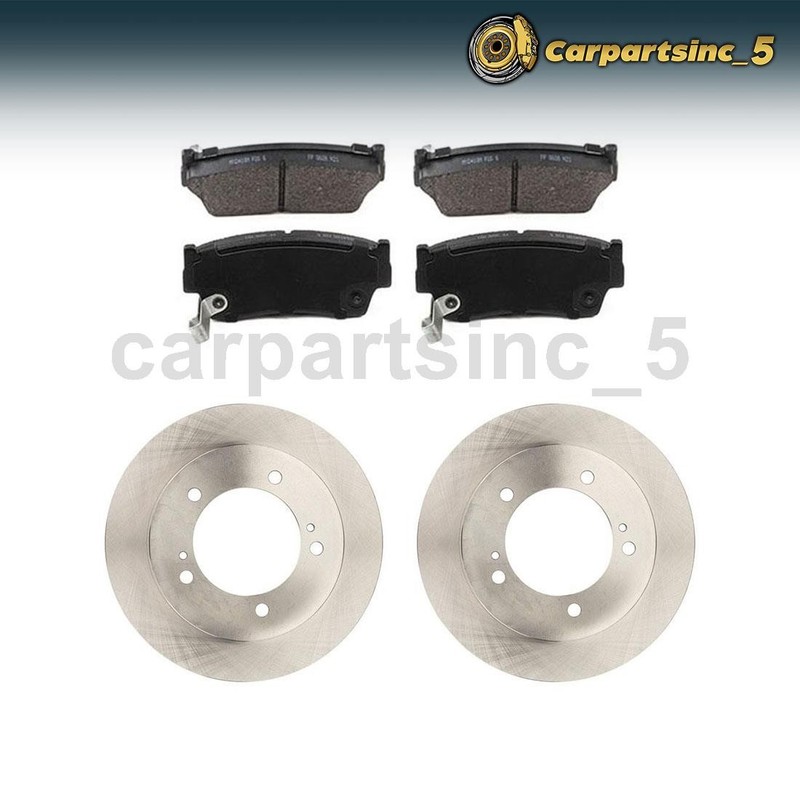 Front Brake Pad Brake Rotor Fits Chevrolet Tracker GMC Tracker Geo Tracker