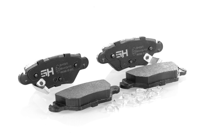 1x rear brake pad kit for Opel Astra G, Zafira gallery
