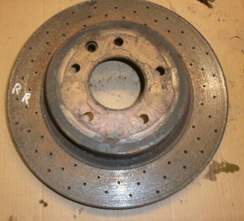 ASTON MARTIN DB7 VANTAGE VOLANTE RH REAR BRAKE DISC DRUM O/S 28-122199-AB