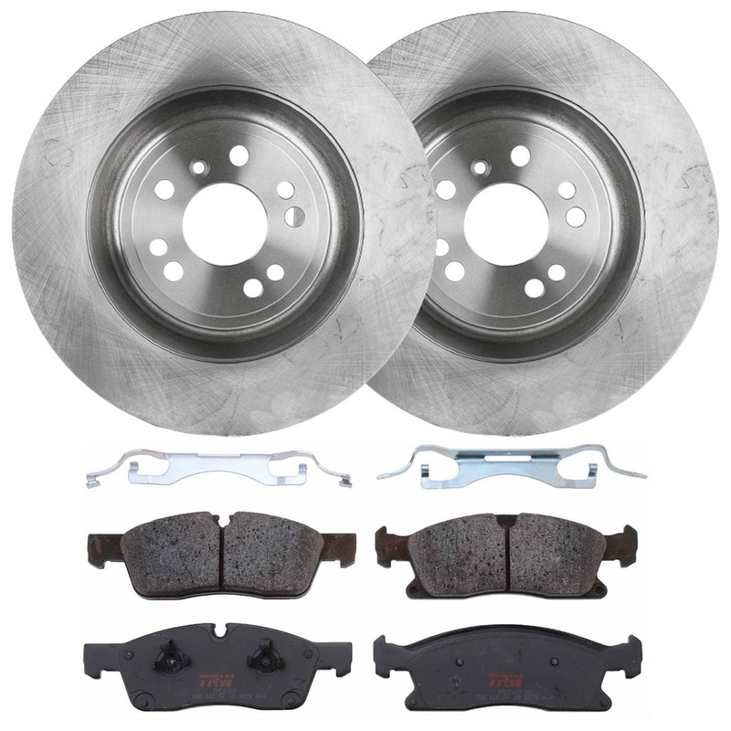 TRW KIT-072924-3864 Brake Disc and Pad Kits 2-Wheel Set Front for MB Mercedes