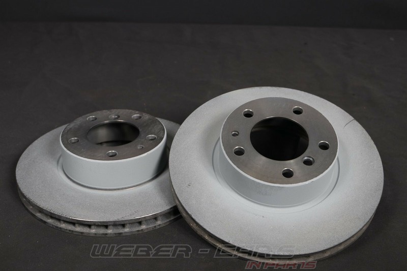 6756090 Front Vented Brake Discs 302x28MM NEW OEM BMW 7 SERIES E32 735i 740i gallery