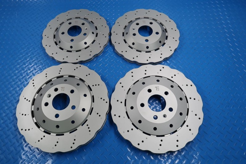 TopEuro Replacement front & rear brake disc rotors for Audi Rs5 #12236 gallery