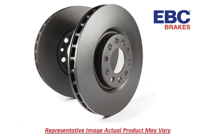 EBC RK Plain Rotor Pair Front Vented 320 mm for 07-13 Mazda 3 (2.3 Turbo) RK7501