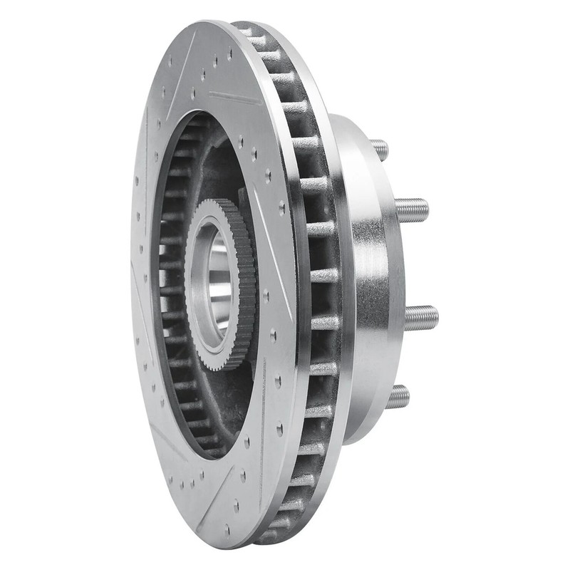 For Chevy G30 93-95 Brake Rotor eLINE Drilled & Slotted 1-Piece Front Passenger gallery