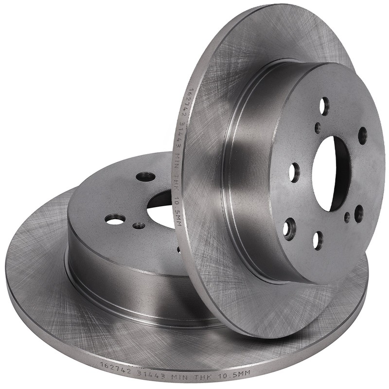 Rear Discs Brake Rotors Solid For Lexus HS250h 2.4L Toyota RAV4 ELECTRIC