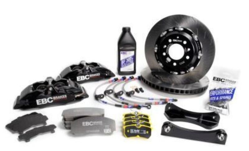 EBC Racing Fits Toyota GR Corolla 23-24 Big Brake Kit With Apollo-6 Calipers And