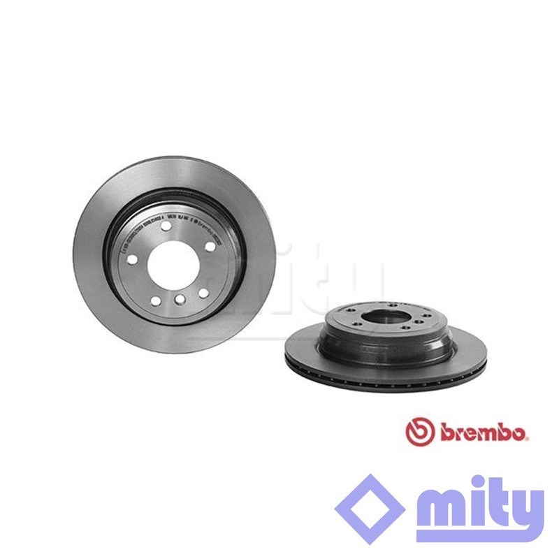 Fits BMW 3 Series 2004-2013 X1 2009-2015 1 Series 2005-2011 2x Discs Rear Mity