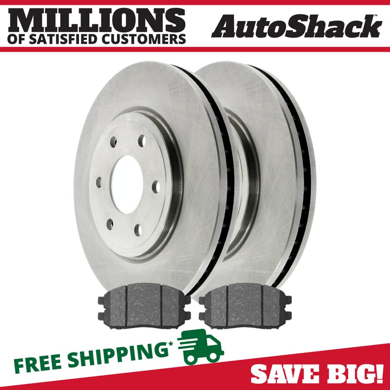 Front Brake Rotors & Pads for Nissan Frontier Xterra Pathfinder Suzuki Equator