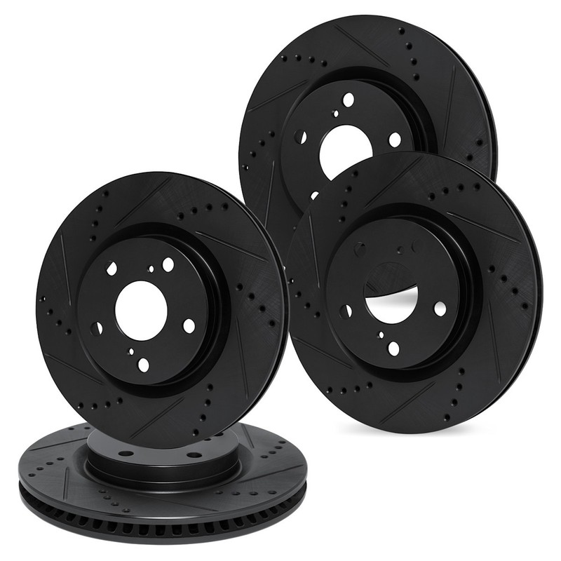 WHPN2-31092 R1 Concepts 4-Wheel Set Brake Discs Front & Rear for E53 X5 Series