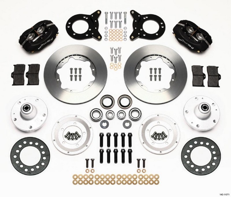 Wilwood for Forged Dynalite Front Kit 11.00in 1965-1969 Mustang Disc & Drum