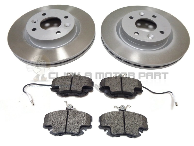 RENAULT MEGANE MK1 1.4 1.6 16V 1996-2001 FRONT 2 BRAKE DISCS AND PADS 258MM ONLY