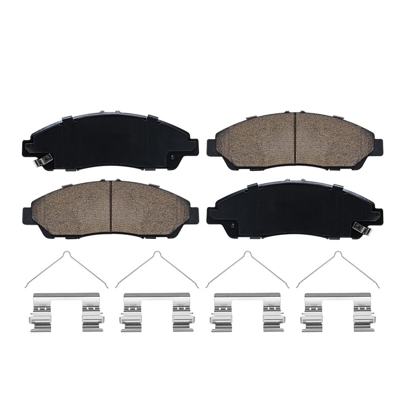 12.99" Front Disc Rotors Ceramic Brake Pads for Honda Pilot Acura MDX ZDX RLX gallery
