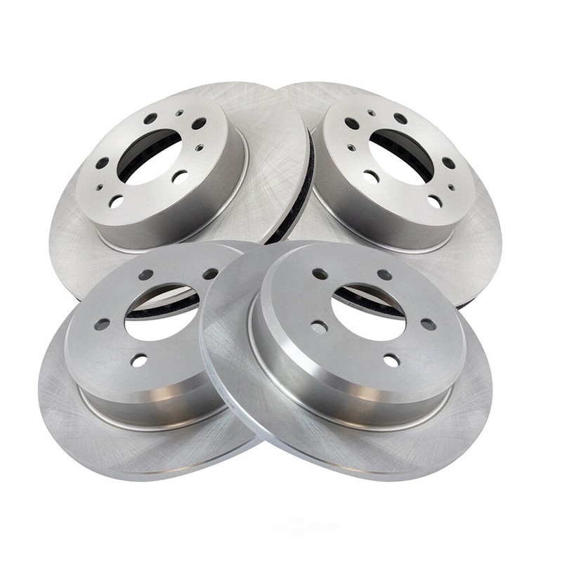 Disc Brake Rotor Set-4 Piece Brake Rotor Set TRQ BRA13917