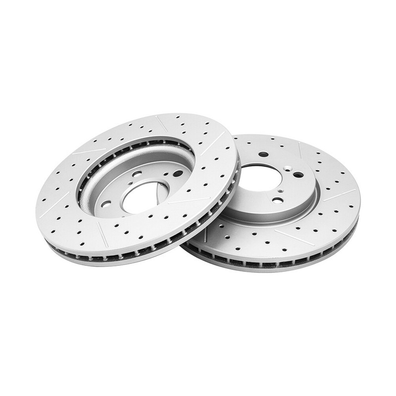 Front Rear Disc Brake Rotors for 2005 2006 2007 2008 2009 2010 Honda Odyssey gallery