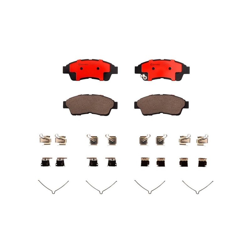 Brembo OEM Front Ceramic Brake Pads Kit For 1992-1993 Lexus ES300 9 Yr Warranty gallery