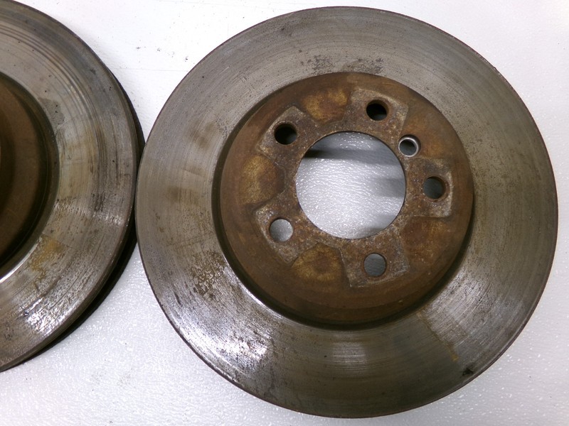 06-15 BMW 330i 335i 335xi X1 Left Right Brake Rotor Disc Ventilated Set 34216855 gallery