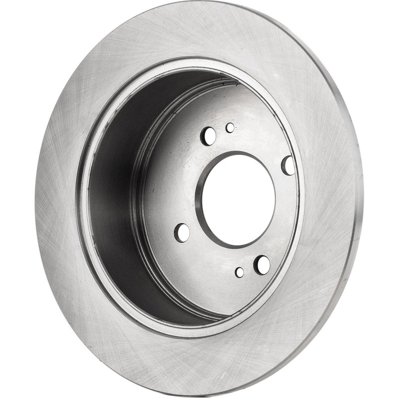Disc Brake Rotor For 2006-2011 Kia Rio Rear Driver or Passenger Side Solid 1 Pc gallery