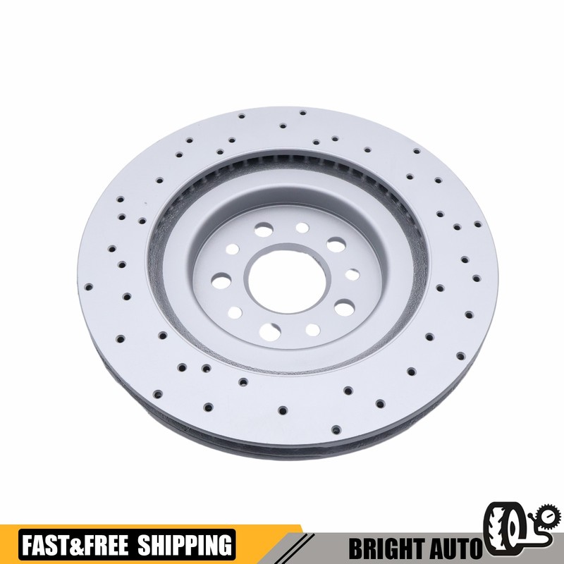 2X Rear 2PC Performance Rotors 670035019 For Maserati Ghibli Quattroporte 17-21 gallery
