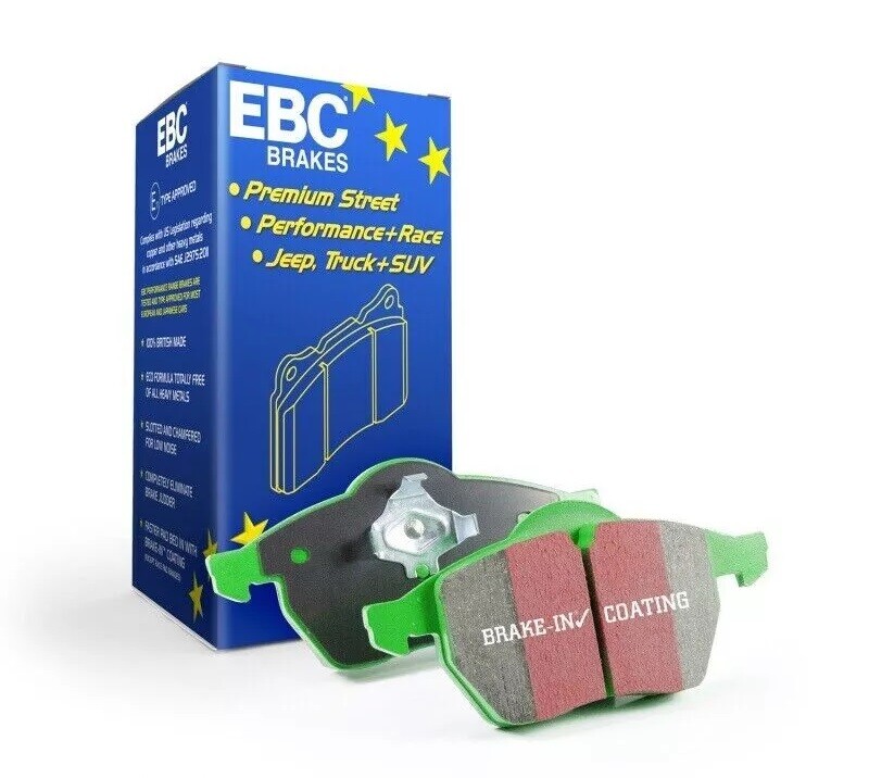 EBC Green Stuff Front Brake Pads for 10-14 Hyundai Sonata 2.0L Turbo – DP21864