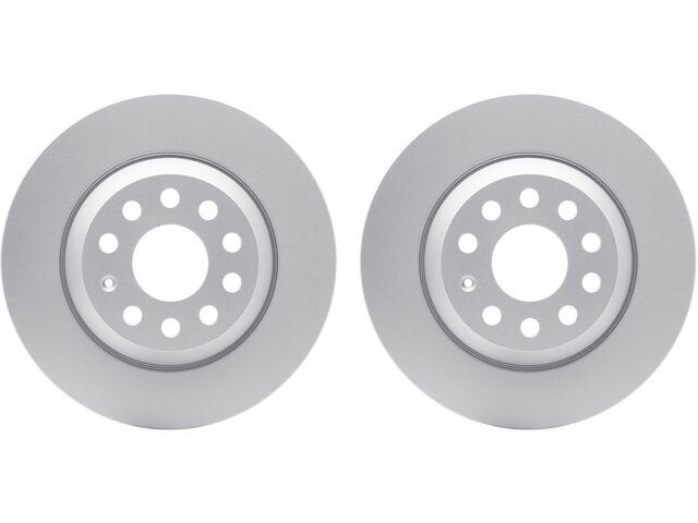 Rear Brake Rotor Set For 2018-2024 VW Tiguan 2019 2020 2021 2022 2023 NM622FJ