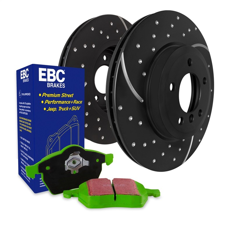 EBC Brakes S3KF1063 S3 Kits Greenstuff 6000 and GD Rotors Truck/SUV Fits Safari