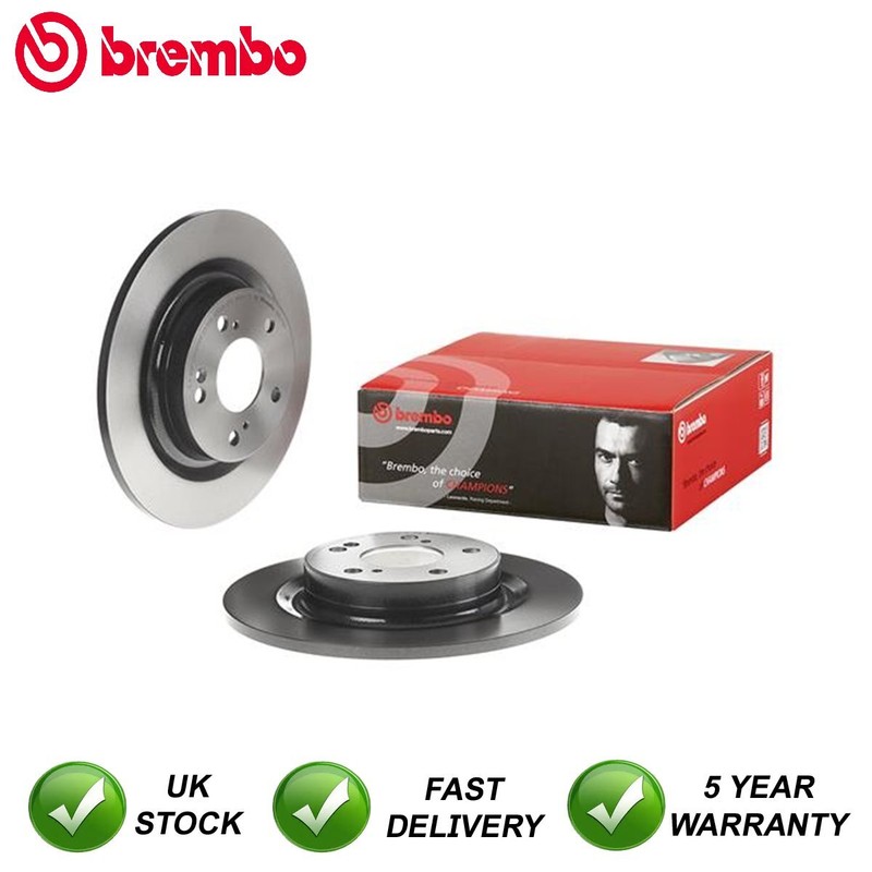 Brake Discs Rear Brembo Fits Honda Civic 2017- 2.0 42510TGHA00