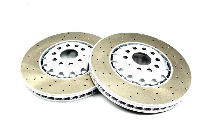 FOR AUDI S3 8Y VW ARTEON R GOLF R TIGUAN R 2.0 R FRONT BRAKE DISCS PADS 357mm gallery