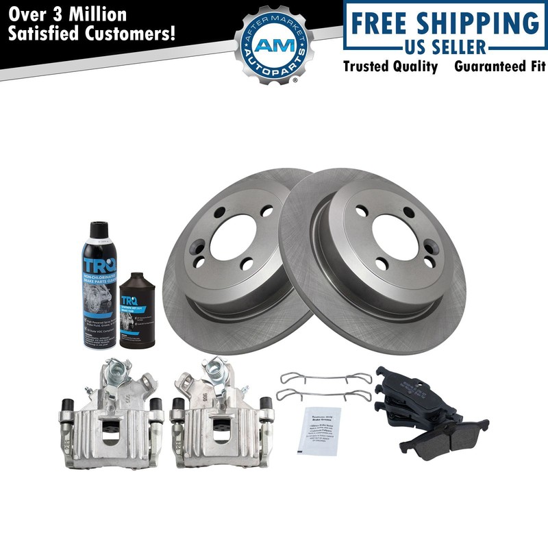 Rear Brake Pad & Rotor Kit Fits 2007-2008 Mini Cooper