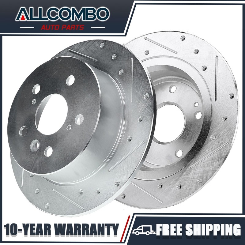 Rear Disc Brake Rotors for 2007 – 2011 Toyota Camry 2007 – 2012 Lexus ES350