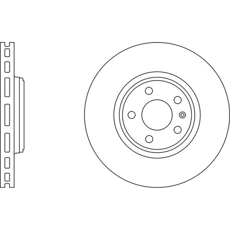 Apec Blue Brake Disc – Front SDK6517 Fits Audi A4 & A5 & Q5 – OE Specification