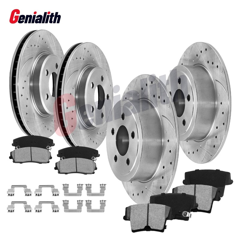 320mm Front and Rear Disc Rotors Brake Pads for 300 Charger Challenger Magnum