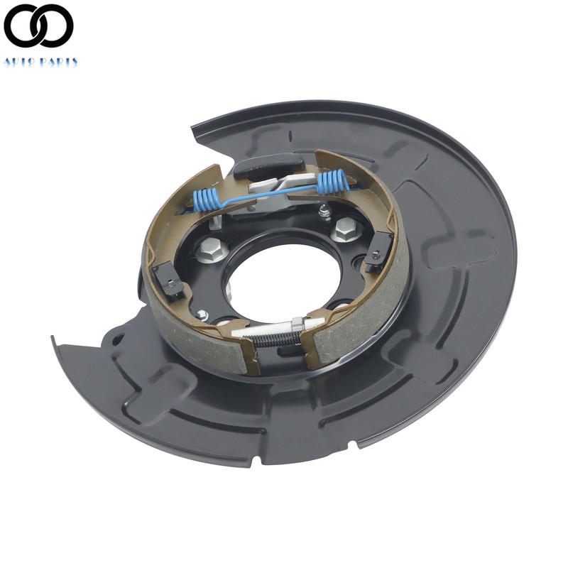 Rear Right Black Brake Backing Plate Dust Shield For Ford F-150 Lobo 2012-2020 gallery