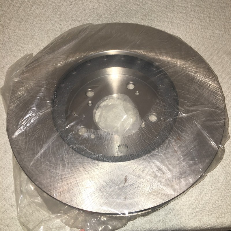 TWO Front Brake Rotors for Honda Accord Pilot Odyssey Acura V6 PART # R41277 gallery