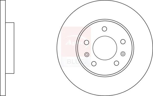 2x Brake Discs Pair Solid fits RENAULT KADJAR 1.6 Rear 2016 on M5M460 290mm Set