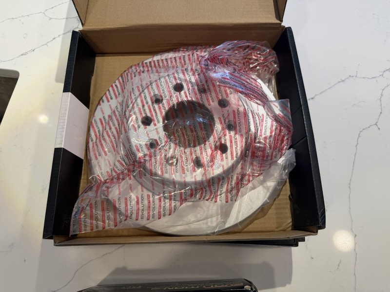 2018 CHEVY MALIBU POWERSTOP REAR ROTORS AND BRAKE PADS (SET) 9TH GEN MALIBU
