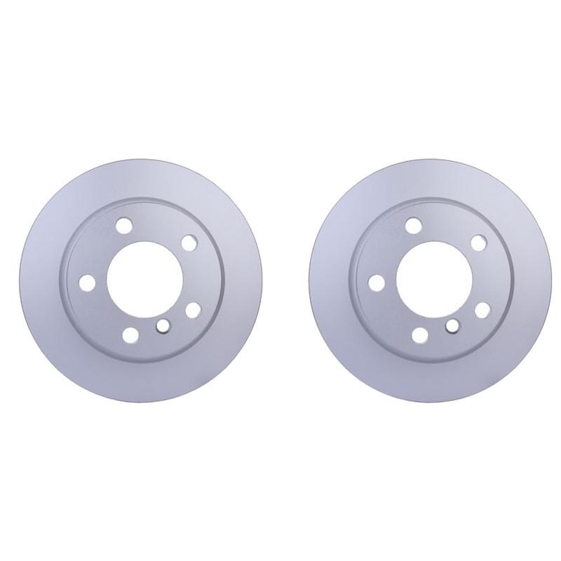 Hella Pair Set of Rear Solid 280mm Disc Brake Rotors For R60 Cooper Countryman