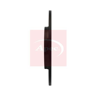 APEC DSK2526 Brake Disc Rear Solid Braking Fits Toyota Yaris/Vitz Yaris