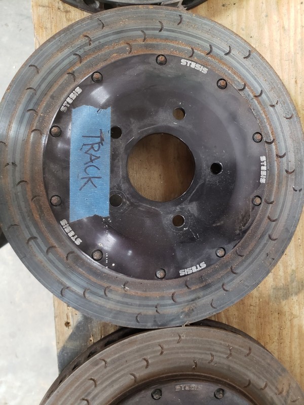 Stasis 2 Piece 343mm Rotors Evo 8 9 Fit Stock Wheels gallery