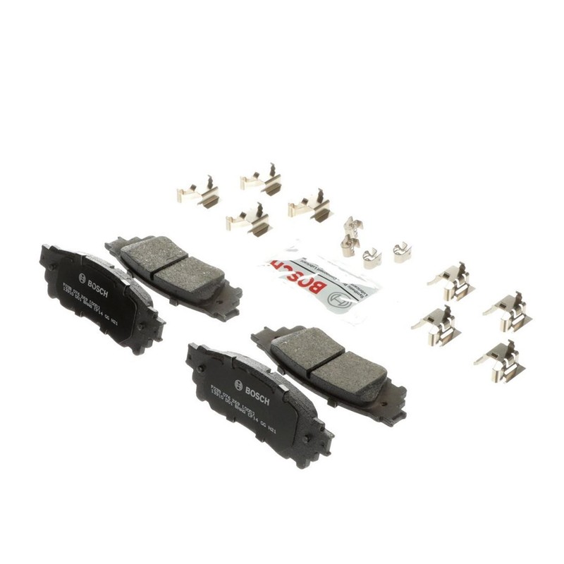 Bosch OEM Front & Rear Ceramic Brake Pads Kit For 2018-2021 Lexus NX300 gallery