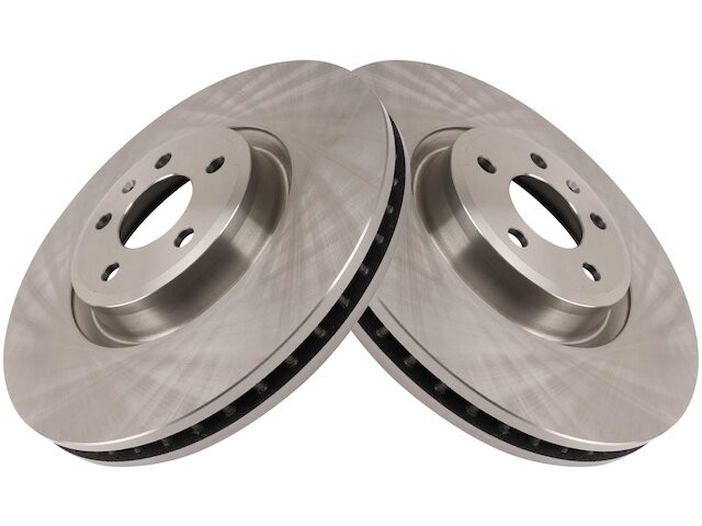 TRQ 39SY86G Front Brake Rotor Set Fits 2020-2023 Audi Q5 PHEV