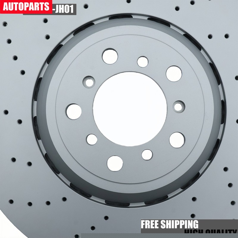 Pair Set of 2 Front 380mm Brake Disc Rotors Fits BMW F80 F87 F82 M2 M3 M4 US gallery
