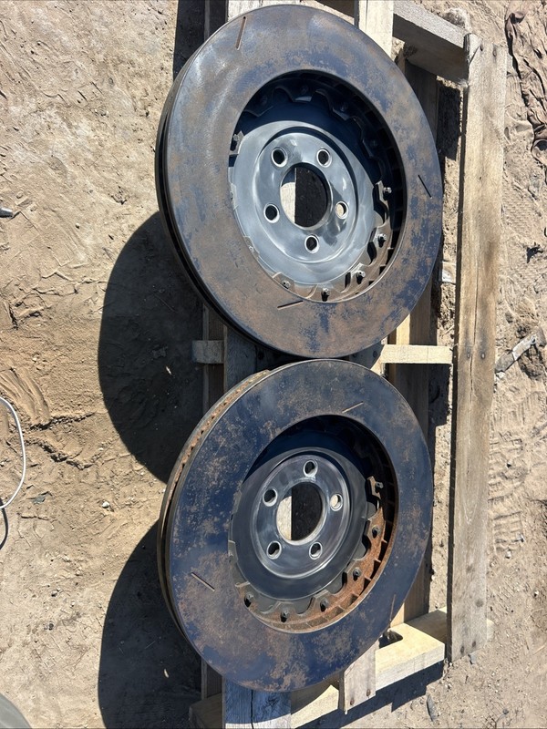 15-23 Charger/Challenger Scat pack 15 3/4 Inch 2 Piece Front Brembo Rotors gallery