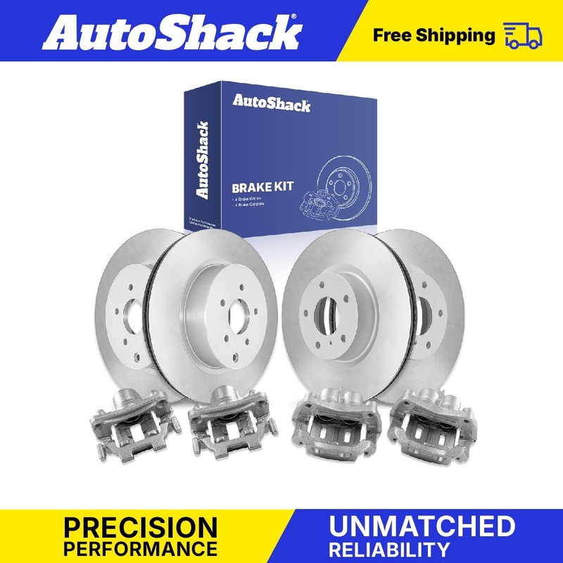 Front Rear Brake Rotors Calipers for Nissan, Murano 2011-2014, AWD FWD V6 3.5L