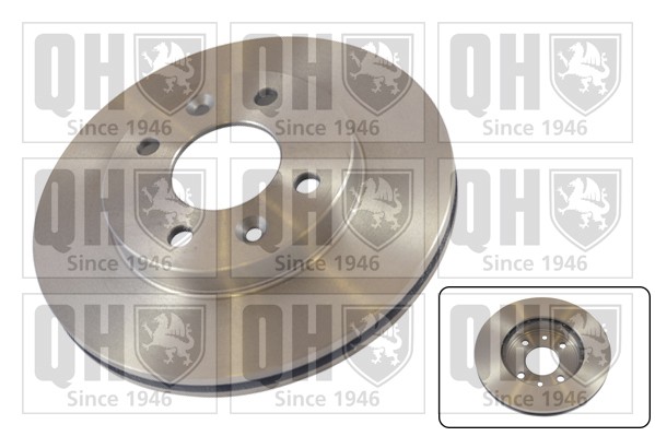 2x Brake Discs Pair Vented fits RENAULT R9 L42 1.4 Front 86 to 89 C1J764 238mm gallery