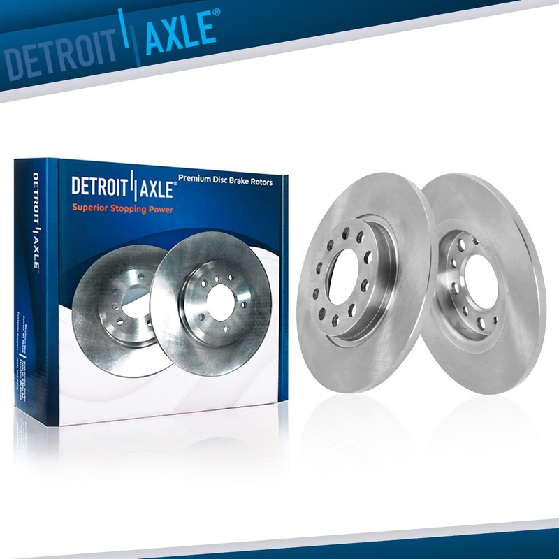 10.95 inch (278mm) Pair Rear Disc Brake Rotors for Chrysler 200 Jeep Cherokee
