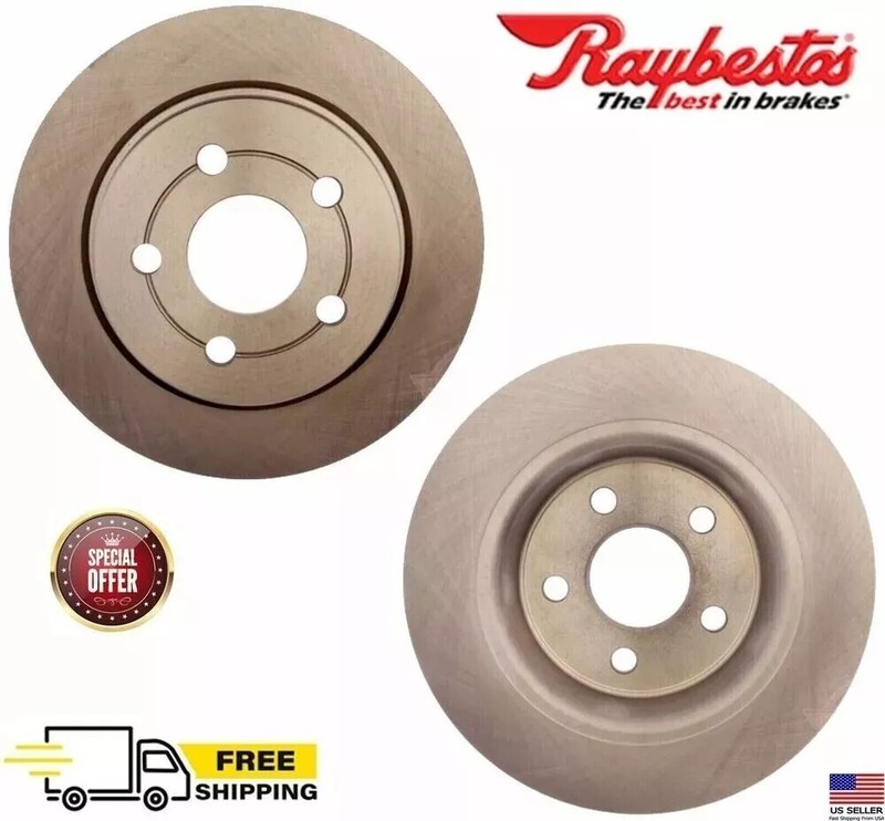Brand New 2 Disc Brake Rotors REAR L & R For Ford Transit Connect 2018-2022